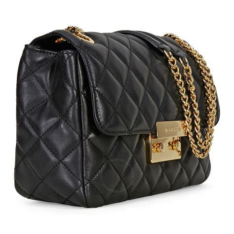 michael kors color block bag|michael kors quilted black bag.